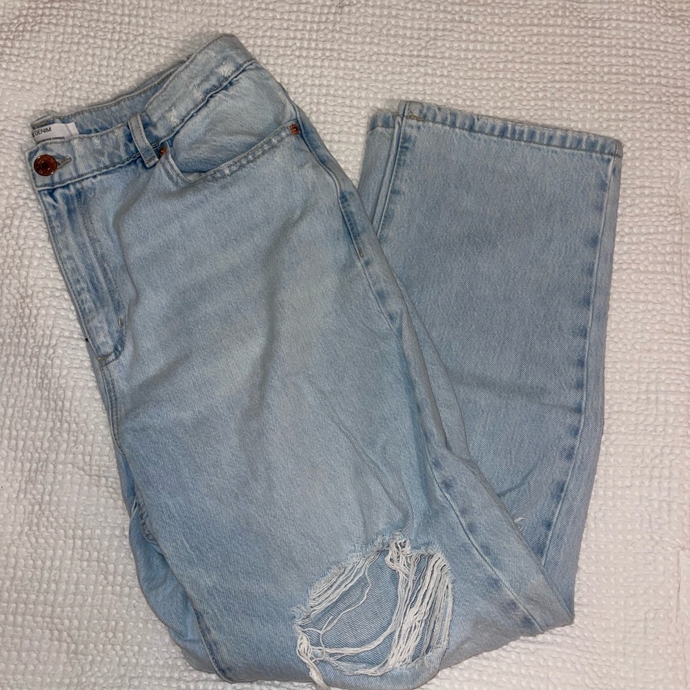 Garage straight leg jeans